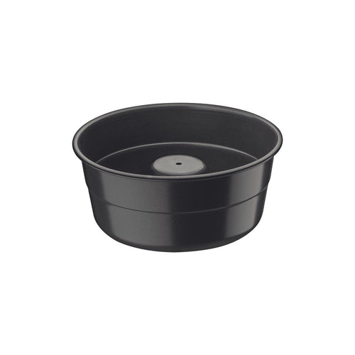 Forma para Bolo e Pudim Tramontina Brasil em Alumínio com Revestimento Interno e Externo Antiaderente Starflon Premium Preto 20 cm 1,5 L