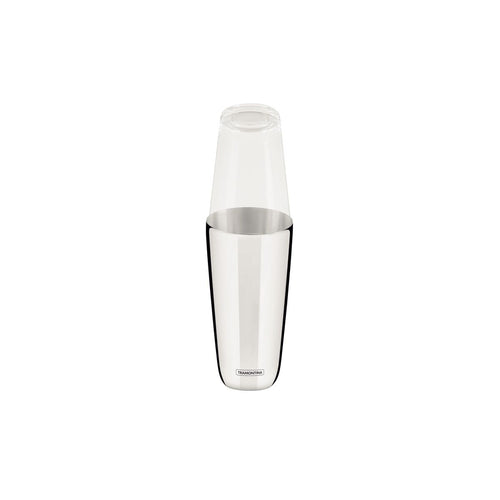 Coqueteleira Boston Tramontina em Aço Inox e Tampa em Vidro 700 ml